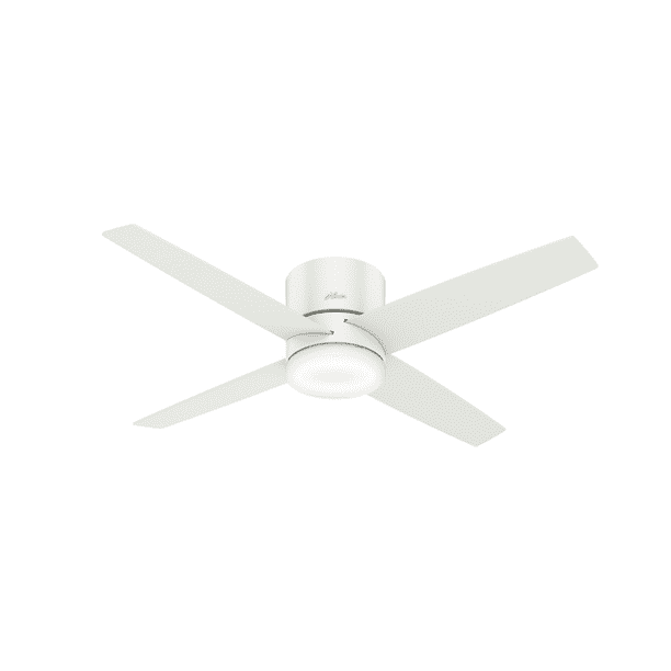 Hunter 54" Advocate Matte Nickel 4 Speed LED WiFi Remote Ceiling Fan Hunter 54" Advocate Matte Nickel 4 Speed LED WiFi Remote Ceiling Fan